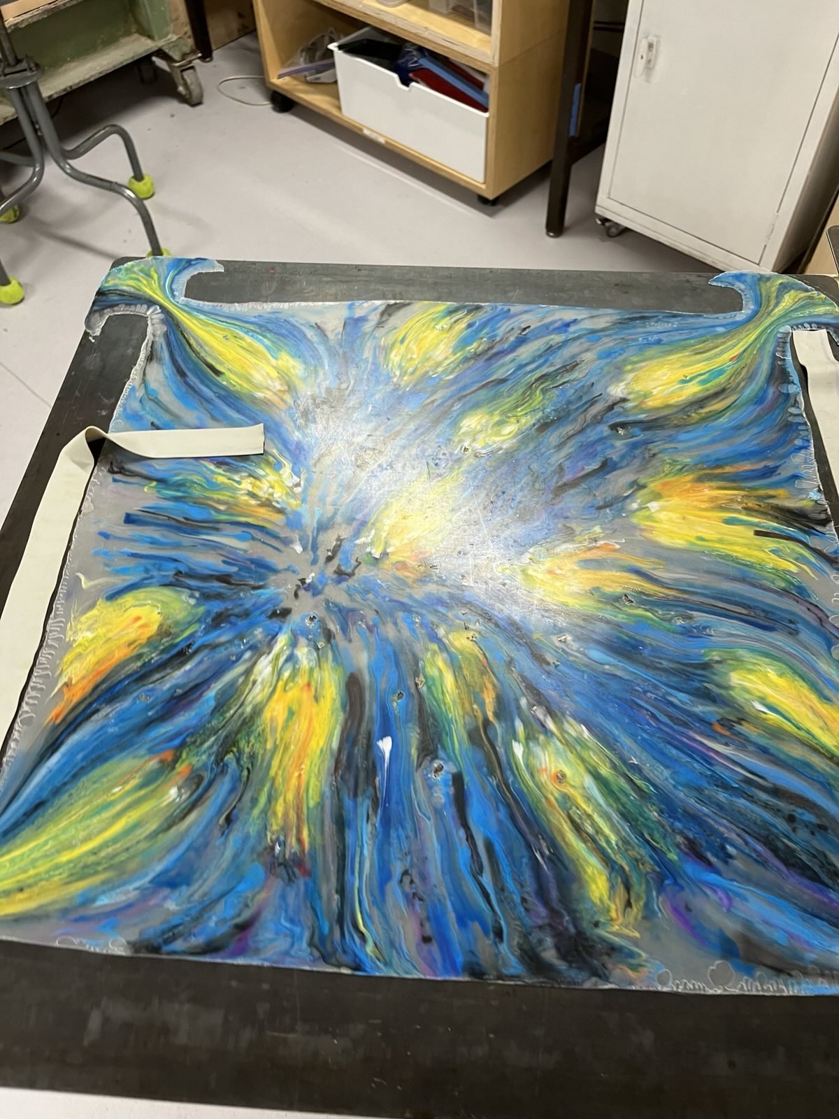 Volunteers cleaning illegal dump